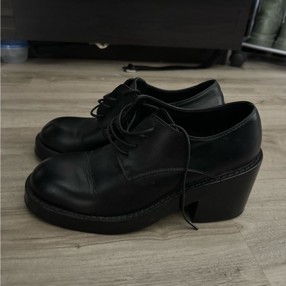 SOLD Ann Demeulemeester Derby Laced Shoes (Heeled) - Picture 4 of 7